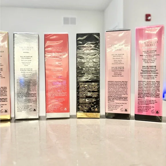 Victoria’s Secret VS 10-Piece Roller Bundle: Bombshell Tease Flower Angel RARE - Picture 10 of 16